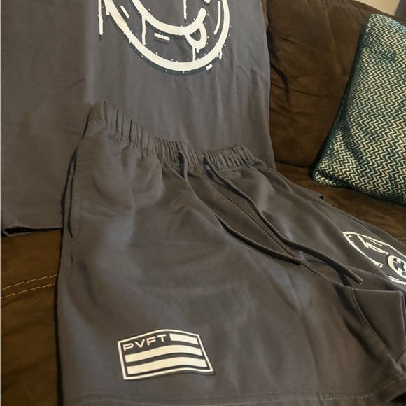 Men 2 Piece Short Set - Picture 5 of 14